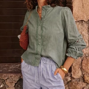 Chemise Mia kaki
