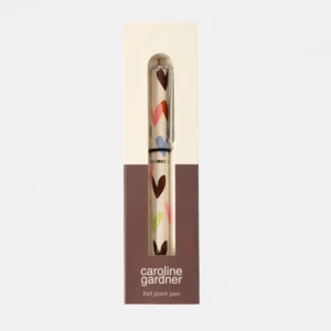 Stylo à petits cœurs multicolores