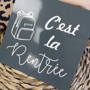 Carte postale C'est la Rentrée