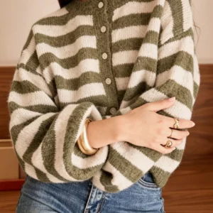 Cardigan Mael kaki