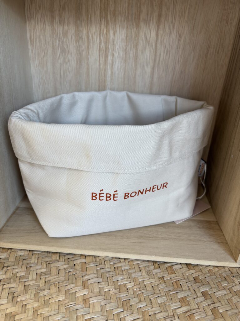 Panière fourre-tout Bébé bonheur