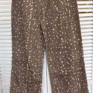 Pantalon jeans biche brun