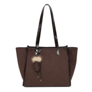 Sac Alma avec accessoires moufles - Café