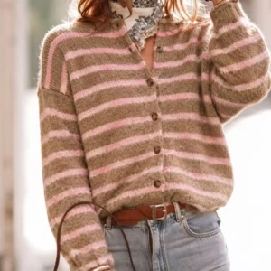 Jaquette Armin taupe/rose