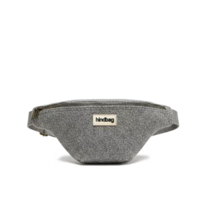 Sac banane Olivia effet lainé granite